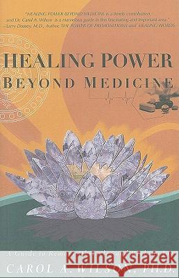 Healing Power Beyond Medicine Carol A. Wilson 9781846943973