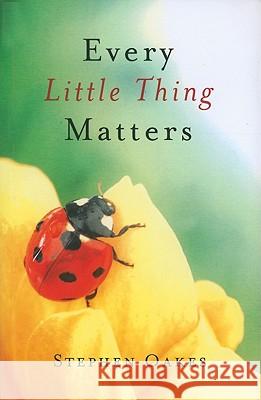 Every Little Thing Matters Stephen Oakes 9781846944239