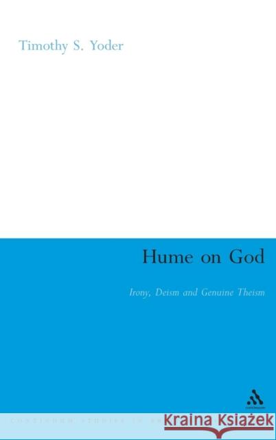 Hume on God Yoder, Timothy S. 9781847061461 0