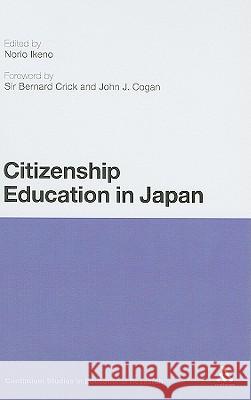 Citizenship Education in Japan Norio Ikeno 9781847065612 0