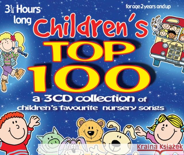 Children's Top 100: Children's Favourite Nursery Songs  9781847111883 CRS Publishing