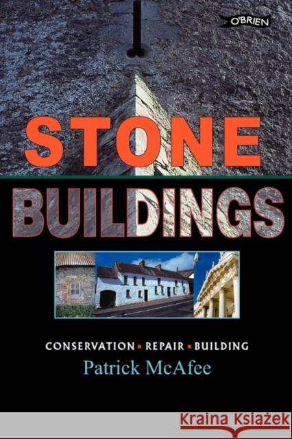 Stone Buildings: Conservation. Restoration. History Pat McAfee 9781847172105 SOS FREE STOCK