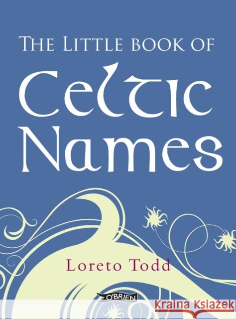 The Little Book of Celtic Names Loreto Todd 9781847173294 O'Brien Press Ltd