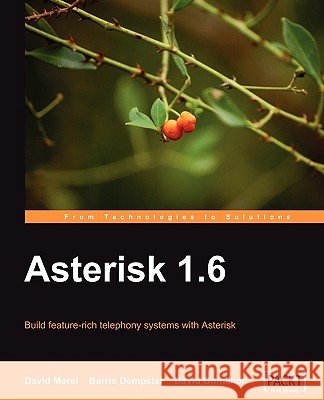 Asterisk 1.6 David Merel Barrie Dempster David Gomillion 9781847198624