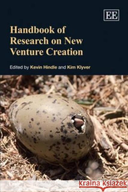 Handbook of Research on New Venture Creation  9781847200952 Edward Elgar Publishing Ltd