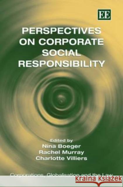 Perspectives on Corporate Social Responsibility  9781847205612 Edward Elgar Publishing Ltd