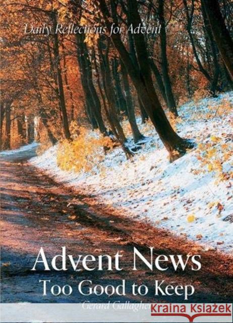 Advent News: Too Good to Keep: Daily Reflections for Advent Gerard Gallagher 9781847309792 Veritas Publications