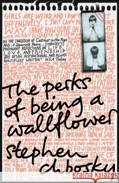 The Perks of Being a Wallflower: the most moving coming-of-age classic Stephen Chbosky 9781847394071 Simon & Schuster Ltd