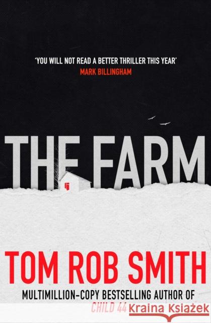 The Farm Tom Rob Smith 9781847396754 SIMON & SCHUSTER