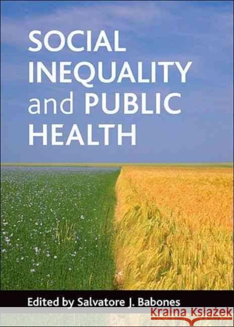 Social Inequality and Public Health Babones, Salvatore J. 9781847423207