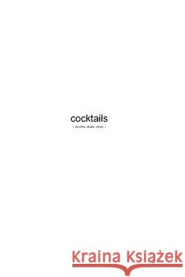Cocktails Zarin, Thomson 9781847530738 Lulu.com