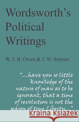 Wordsworth's Political Writings  9781847600769 Humanities - Ebooks.co.uk