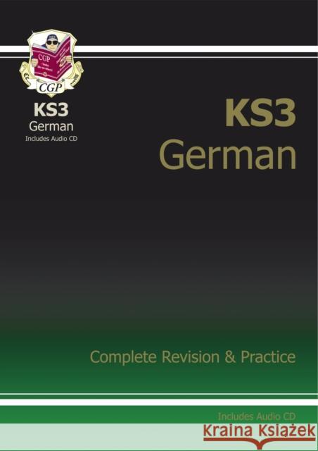 KS3 German Complete Revision & Practice (with Free Online Edition & Audio) CGP Books 9781847628893 Coordination Group Publications Ltd (CGP)