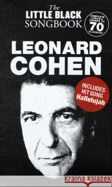 The Little Black Songbook: Leonard Cohen  9781847727152 Omnibus Press