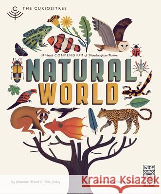 Curiositree: Natural World: A Visual Compendium of Wonders from Nature - Jacket Unfolds Into a Huge Wall Poster! Aj Wood Mike Jolley Owen Davey 9781847807823 Wide Eyed Editions