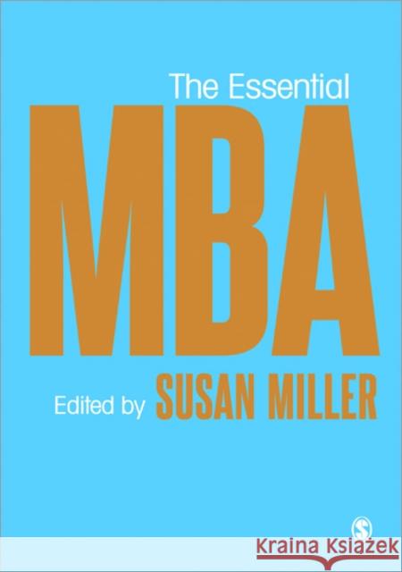 The Essential MBA Susan Miller 9781847870612