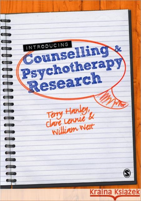 Introducing Counselling and Psychotherapy Research Terry Hanley 9781847872487 0