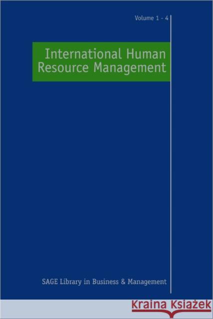 International Human Resource Management Paul R Sparrow 9781847874931 0