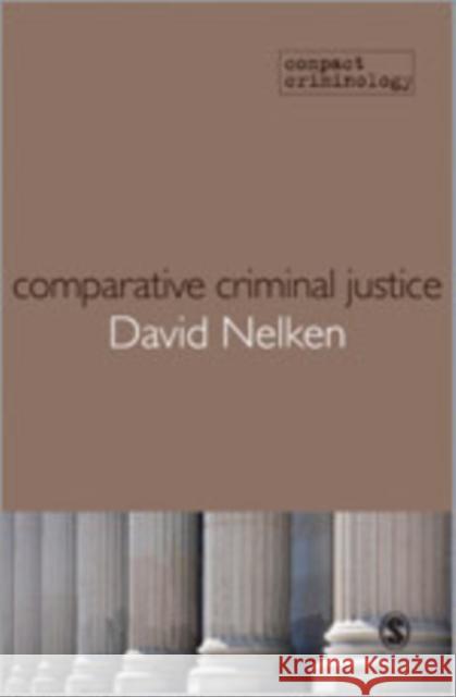Comparative Criminal Justice: Making Sense of Difference Nelken, David 9781847879363 Sage Publications (CA)