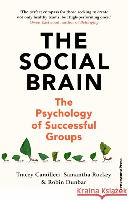 The Social Brain: The Psychology of Successful Groups Robin Dunbar 9781847943613