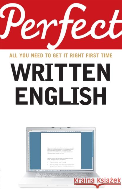 Perfect Written English Chris West 9781847945037