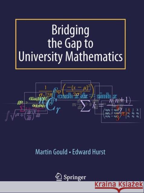 Bridging the Gap to University Mathematics Edward Hurst 9781848002890