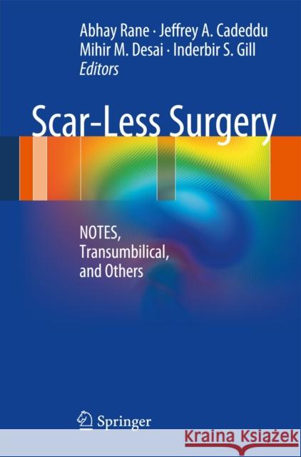 Scar-Less Surgery: Notes, Transumbilical, and Others Rané, Abhay 9781848003590 Springer