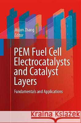 Pem Fuel Cell Electrocatalysts and Catalyst Layers: Fundamentals and Applications Zhang, Jiujun 9781848009356 Springer