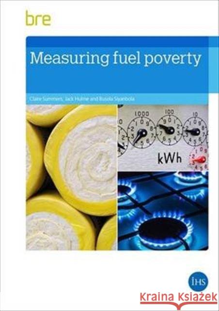 Measuring Fuel Poverty Claire Summer, Jack Hulme, Busola Siyanbola 9781848064416