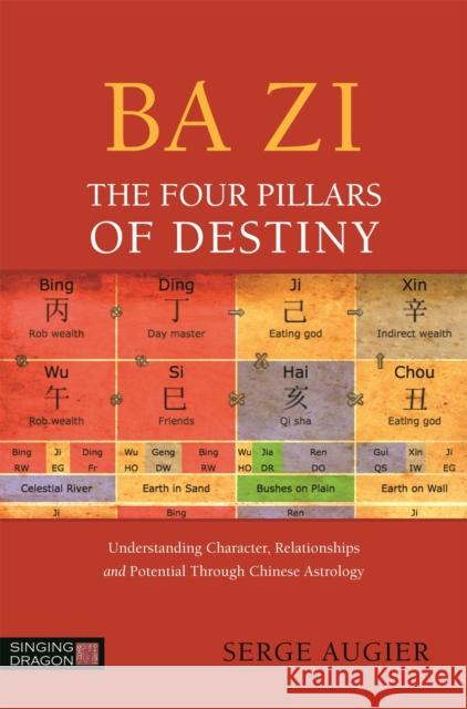 Ba Zi - The Four Pillars of Destiny: Understanding Character, Relationships and Potential Through Chinese Astrology Serge Augier 9781848192904 Jessica Kingsley Publishers
