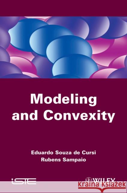 Modeling and Convexity Eduardo Souza D Rubens Sampaio 9781848211773 Wiley-Iste
