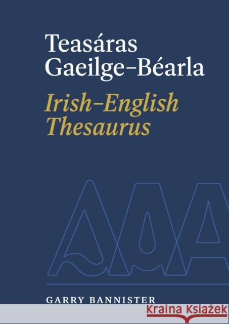 Teasaras Gaeilge-Bearla | Irish-English Thesaurus Garry Bannister 9781848408098