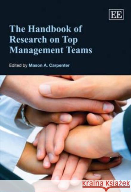 The Handbook of Research on Top Management Teams  9781848446601 Edward Elgar Publishing Ltd