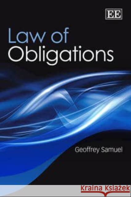 Law of Obligations  9781848447646 Edward Elgar Publishing Ltd