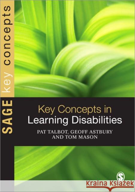 Key Concepts in Learning Disabilities Pat Talbot 9781848606357 0
