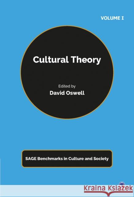 Cultural Theory David Oswell 9781848607057