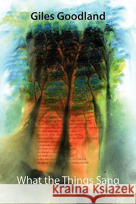 What the Things Sang Giles Goodland 9781848610545