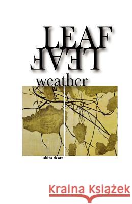 Leaf Weather Shira Dentz 9781848612273 Shearsman Books