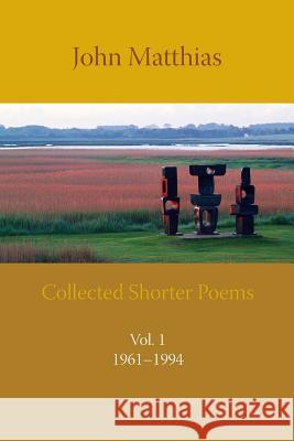 Collected Shorter Poems: Vol. 1 John Matthias 9781848612792