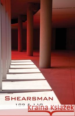 Shearsman 109 & 110 Tony Frazer 9781848614918