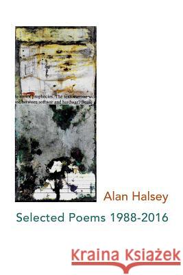 Selected Poems 1988-2016 Alan Halsey 9781848615397 Shearsman Books