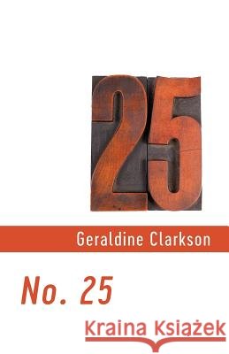 No. 25 Geraldine Clarkson 9781848616158