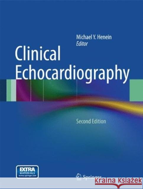 Clinical Echocardiography Michael Y. Henein Mary Sheppard John R. Pepper 9781848825208