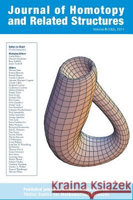 Journal of Homotopy and Related Structures 6(1&2) Hvedri Inassaridze   9781848901186 College Publications