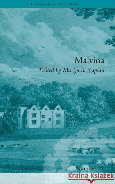 Malvina: By Sophie Cottin Marijn S. Kaplan   9781848934603