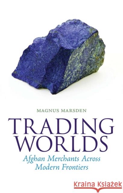 Trading Worlds : Afghan Merchants Across Modern Frontiers Magnus Marden 9781849043540 HURST C & CO PUBLISHERS LTD