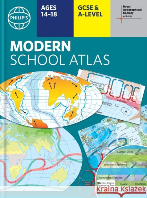 Philip's RGS Modern School Atlas: Hardback 101st edition Philip's Maps 9781849076968 Octopus Publishing Group