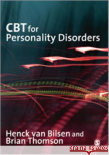 CBT for Personality Disorders Henck Va Brian Thomson 9781849202930 Sage Publications (CA)