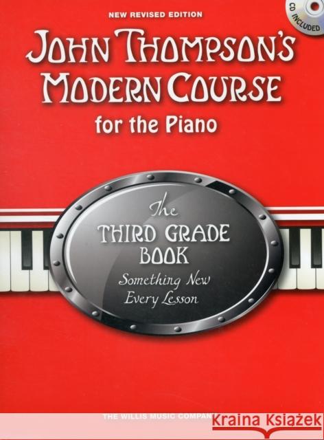 John Thompson's Modern Course for the Piano 3 & CD: Revised Edition  9781849388863 Hal Leonard Europe Limited