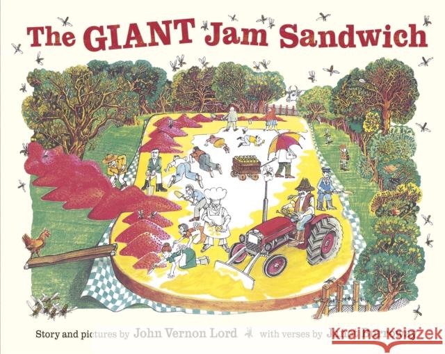 The Giant Jam Sandwich John Vernon 9781849413442 Penguin Random House Children's UK